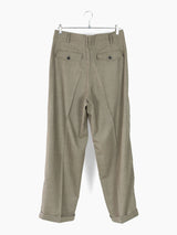 Soshiotsuki SS25 3-Pleat Trousers