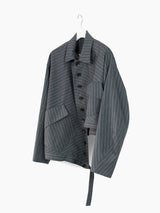 Sulvam SS25 Twisted Military Jacket