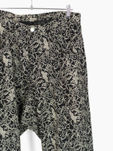 Sulvam SS25 Antique Denim Wide Pants