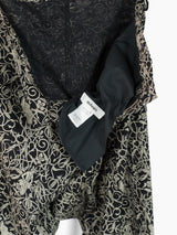 Sulvam SS25 Antique Denim Wide Pants