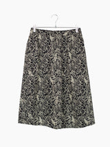 Sulvam SS25 Antique Denim Easy Skirt