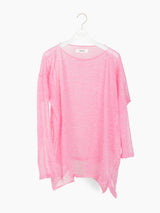 Sulvam SS25 Asymmetrical Sheer Knit