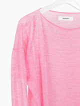 Sulvam SS25 Asymmetrical Sheer Knit