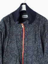 Kozaburo SS23 Snake Jacquard Bon Var Jacket