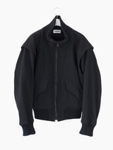 Kozaburo SS23 Black Sashiko Bon Var Jacket