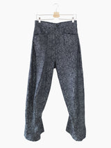 Kozaburo SS23 Snake Jacquard 3D Tailored Trousers