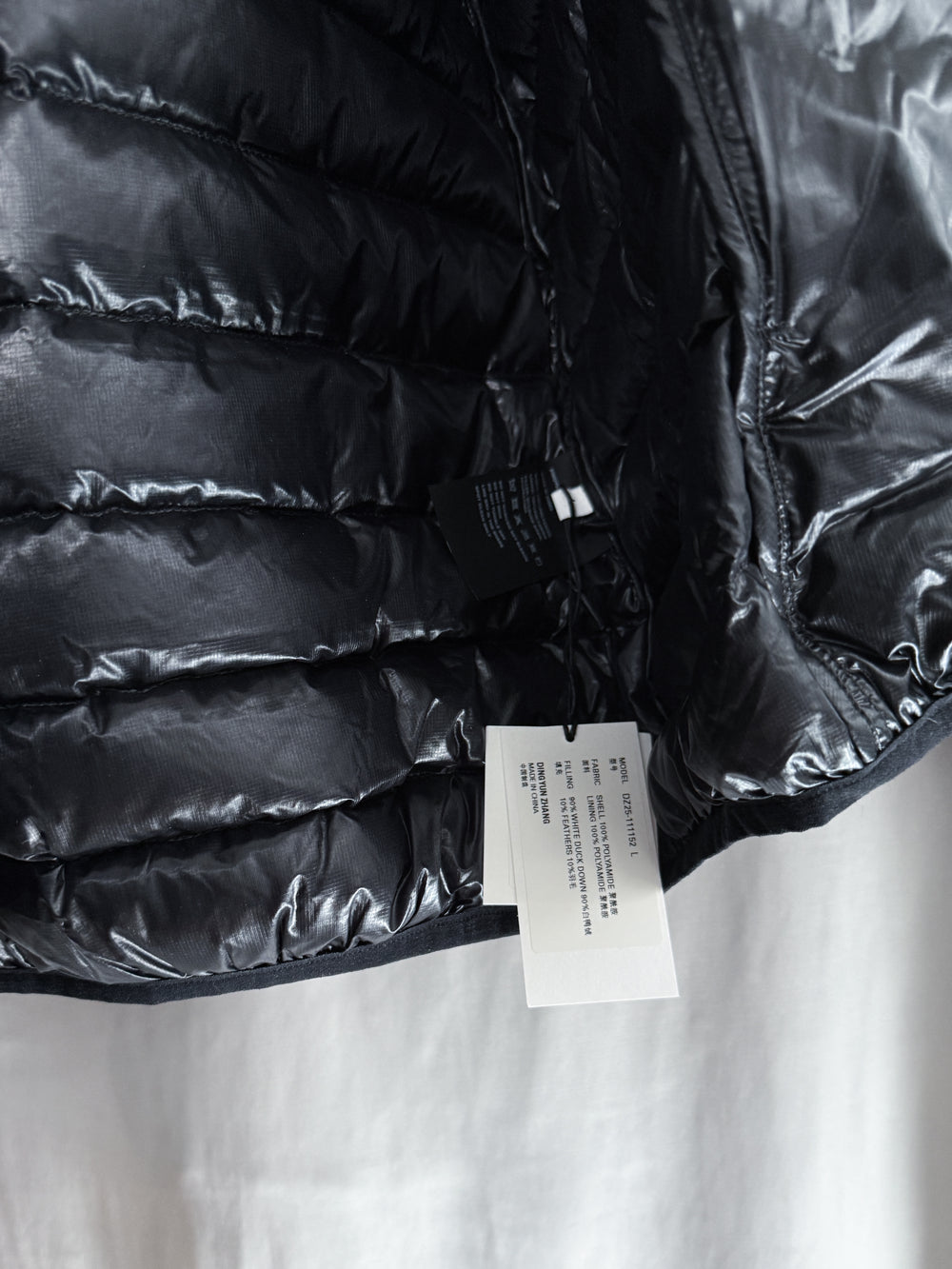 Dingyun Zhang AW25 Fullzip Down Puffer