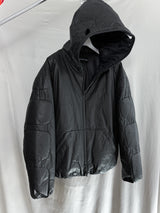 Dingyun Zhang AW25 Coated Fullzip Moto Hoodie