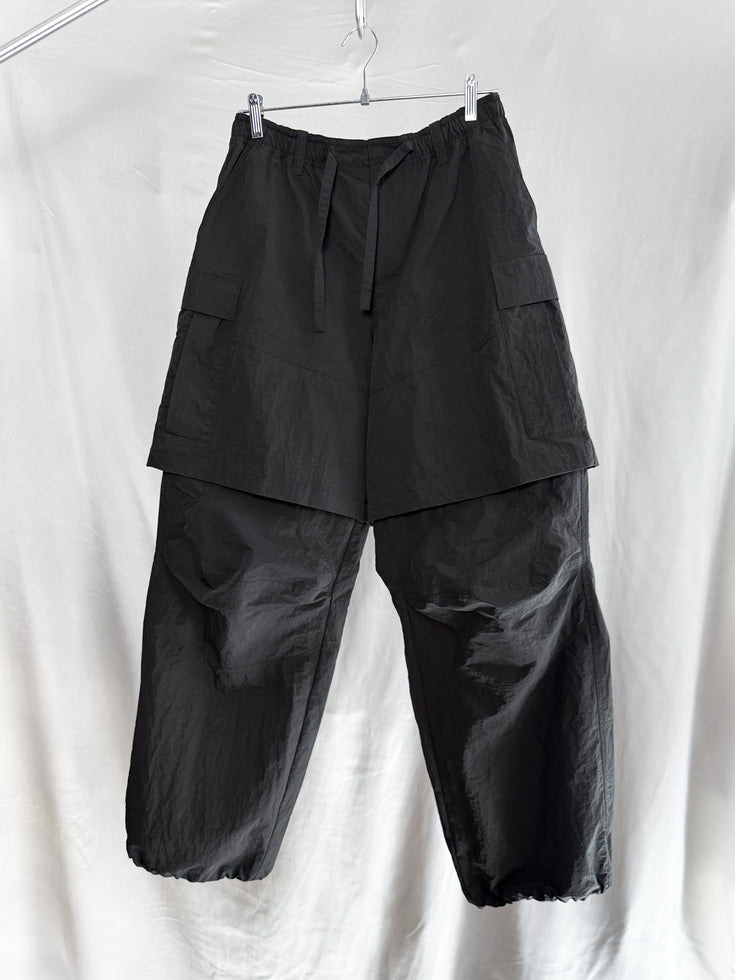 Dingyun Zhang AW25 Zip-Off Nylon Cargos