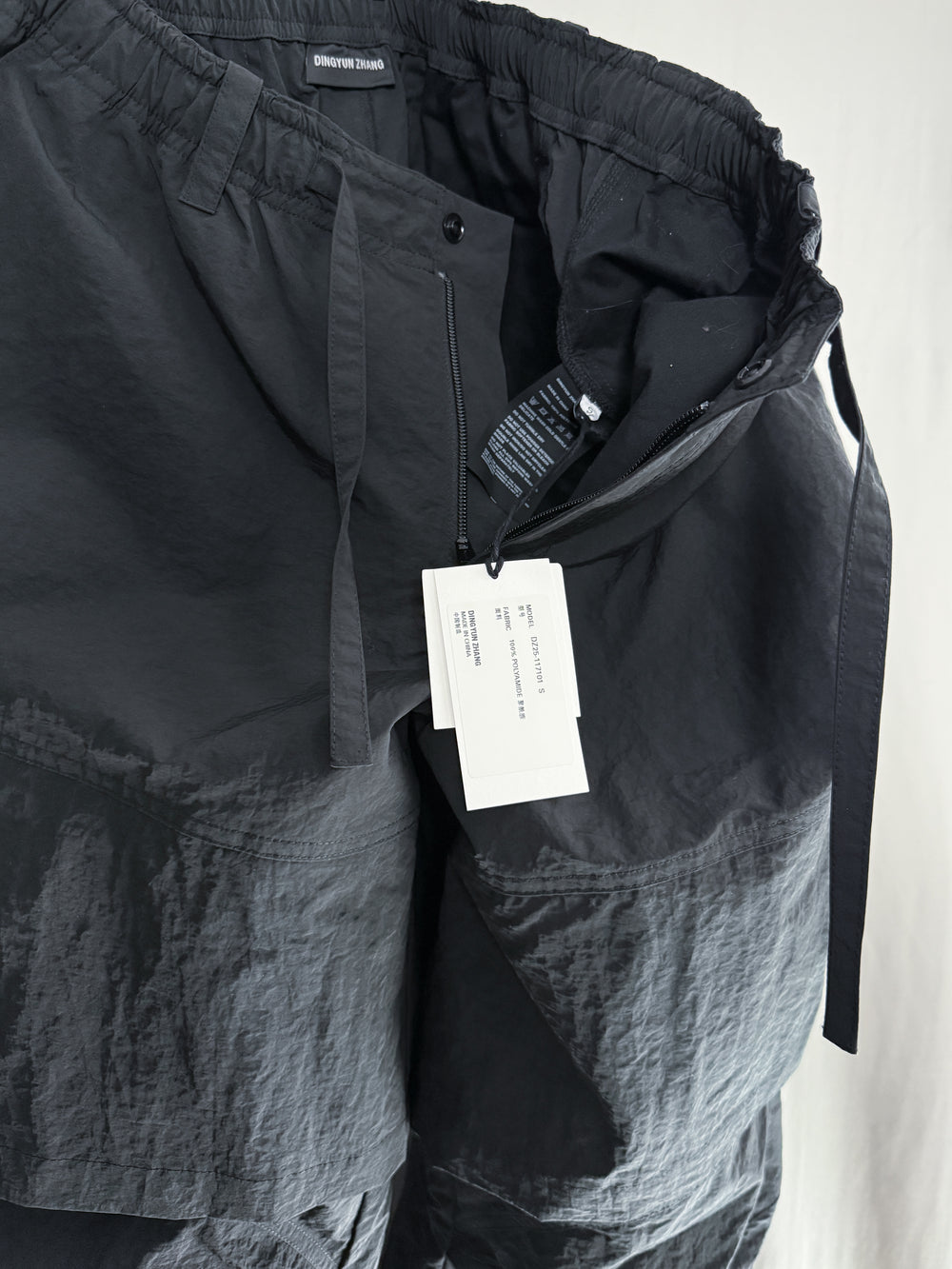 Dingyun Zhang AW25 Zip-Off Nylon Cargos