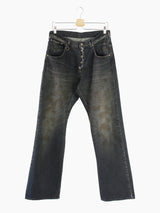 Soshiotsuki SS23 Flared Painter Denim