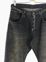 Soshiotsuki SS23 Flared Painter Denim