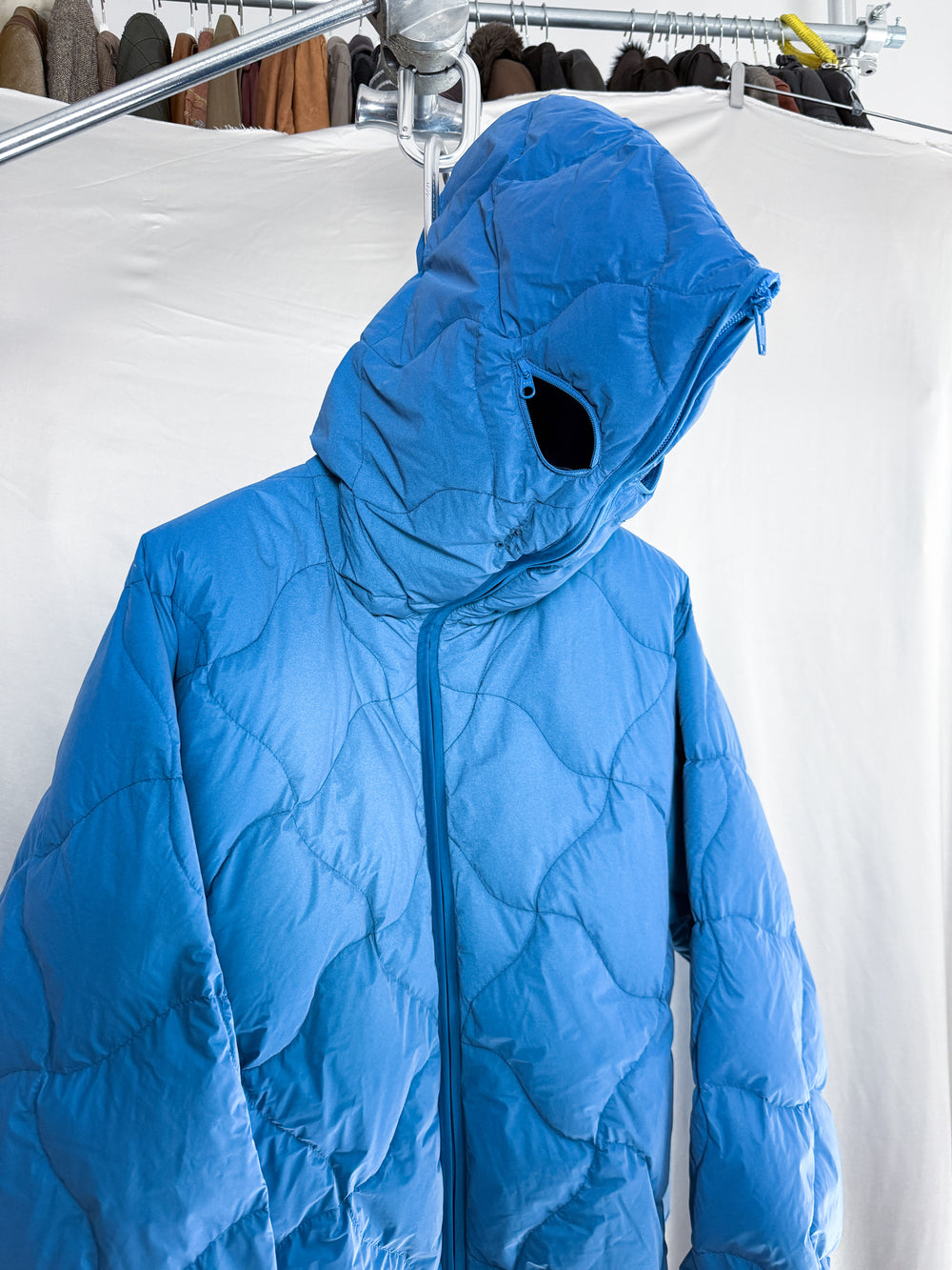 Dingyun Zhang AW25 Reflective Fullzip Down Jacket