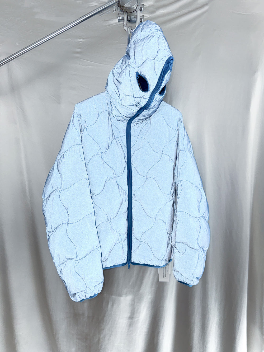 Dingyun Zhang AW25 Reflective Fullzip Down Jacket