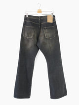 Soshiotsuki SS23 Flared Painter Denim