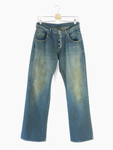 Soshiotsuki SS23 Flared Painter Denim