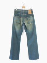 Soshiotsuki SS23 Flared Painter Denim