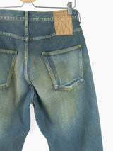 Soshiotsuki SS23 Flared Painter Denim