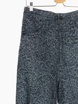Kozaburo AW23 Snake Jacquard Dexter Pants