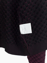 Kozaburo AW23 Scale Knit Button Cardigan