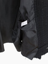 Sulvam AW23 Houndstooth Over Blouson