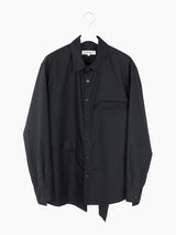 Sulvam AW23 Overlapping Panel Shirt