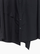 Sulvam AW23 Overlapping Panel Shirt