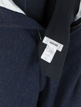 Sulvam AW23 Wool Tweed 'Denim' Carpenter Low Crotch Pants