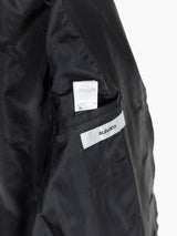 Sulvam AW23 Scarred Horse Leather Fringe Jacket