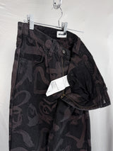 Kozaburo FW25 Dapper Jeans Brown Calligracamo