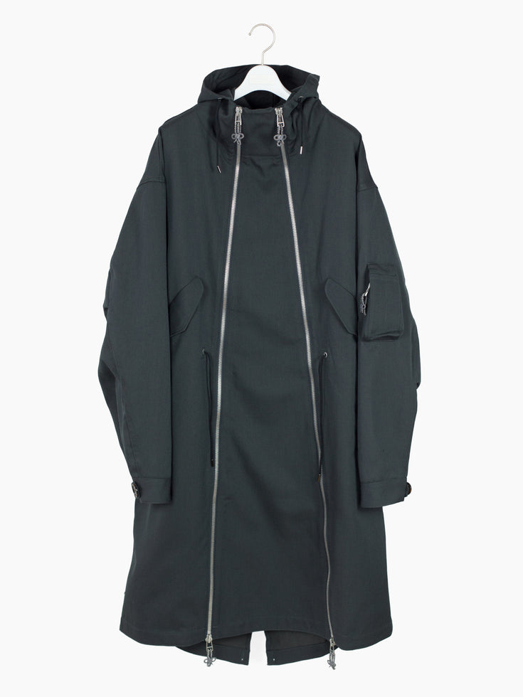 Les Six AW23 Doublezip Mod Parka