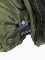 Les Six AW23 Overdyed Padded Camo Hoodie