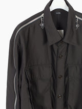 Les Six AW23 Zip Sleeve Shirt