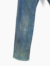 Les Six AW23 Hand Painted Wool Denim Jeans