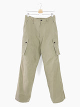 Les Six AW23 Waxed Cargo Pants