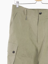 Les Six AW23 Waxed Cargo Pants