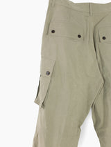 Les Six AW23 Waxed Cargo Pants