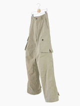 Les Six AW23 Waxed Cargo Pants