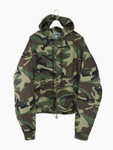 Les Six SS24 Camo Zip Hoodie