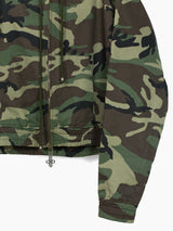 Les Six SS24 Camo Zip Hoodie