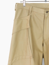 Sulvam SS24 Dragon Embroidery Cargos