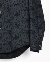 Sulvam SS24 Embroidered Work Shirt