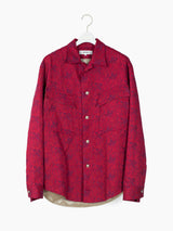 Sulvam SS24 Embroidered Work Shirt