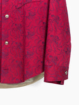 Sulvam SS24 Embroidered Work Shirt