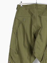 Sulvam SS24 Dragon Embroidery Cargos