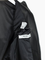 Sulvam SS24 Horse Leather Zip Vest