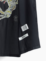 Sulvam x Kozaburo SS24 Embroidered Camp Collar Shirt