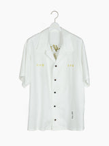 Sulvam x Kozaburo SS24 Embroidered Camp Collar Shirt