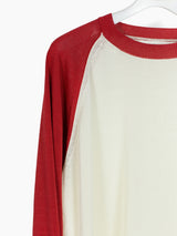 Sulvam SS24 Knit Raglan Sweater Tee