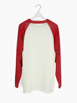 Sulvam SS24 Knit Raglan Sweater Tee